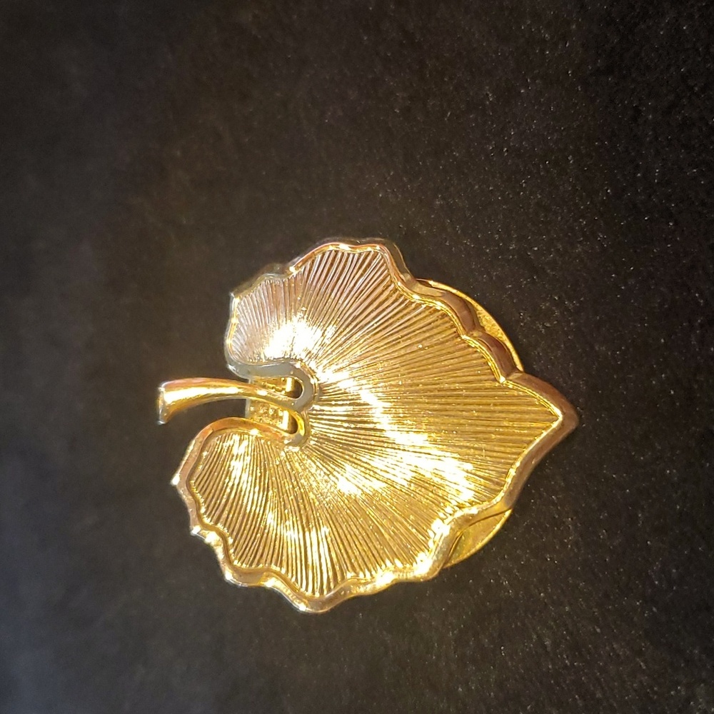 Vintage gold tone pin